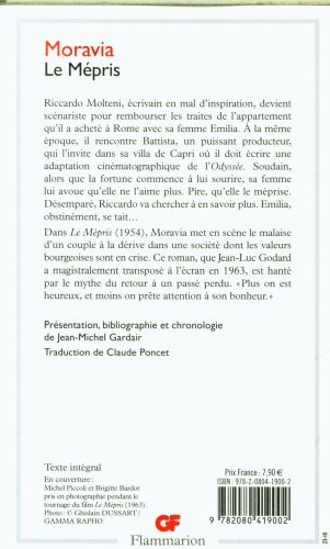 Produktbild: Le mépris