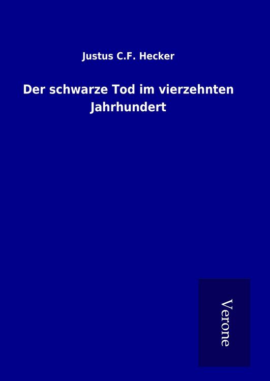 Produktbild: Der schwarze Tod im vierzehnten Jahrhundert
