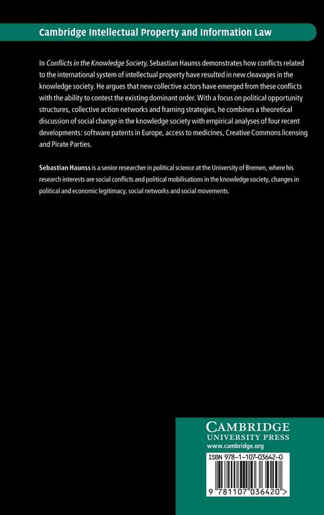Produktbild: Conflicts in the Knowledge Society