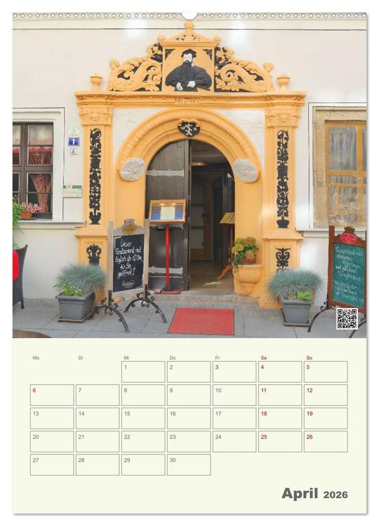 Produktbild: T&uuml;ren und Portale in Pirna (Wandkalender 2026 DIN A2 hoch), CALVENDO Monatskalender