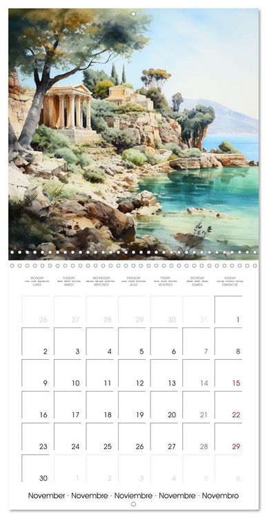 Produktbild: Terres d'habitats (Calendrier mural carr&eacute; 2026 30x30 cm) Calendrier double avec une page pour vos prises de notes