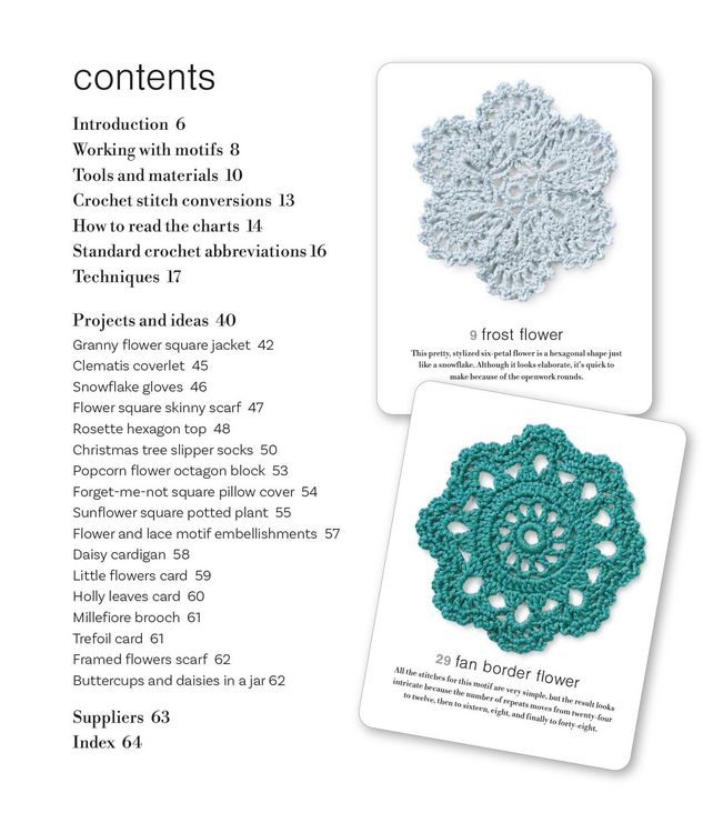 Produktbild: Granny Square and Crochet Motif Card and Book Set: 50 cards and a 64-page book