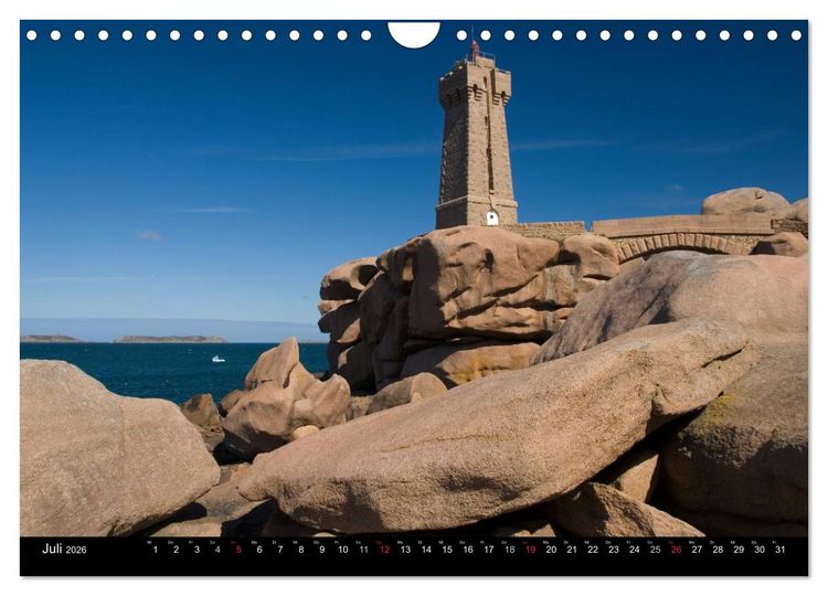 Produktbild: Leuchtt&uuml;rme (Wandkalender 2026 DIN A4 quer), CALVENDO Monatskalender