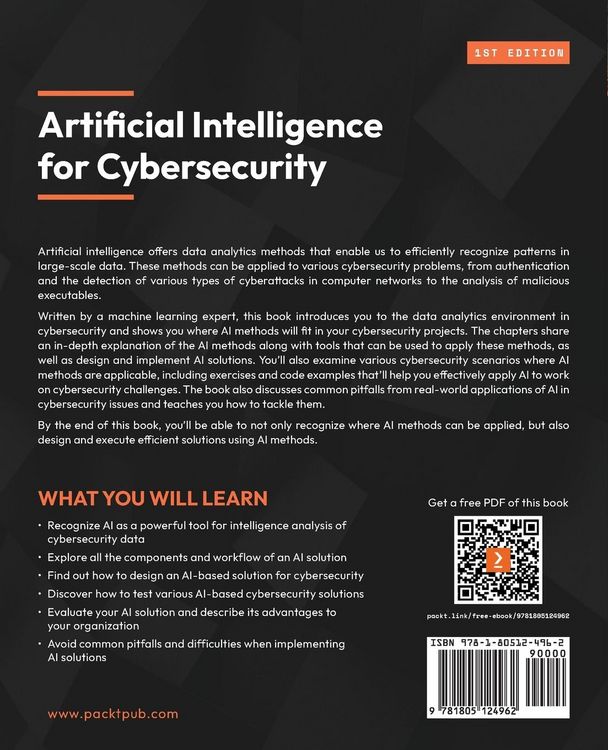 Produktbild: Artificial Intelligence for Cybersecurity
