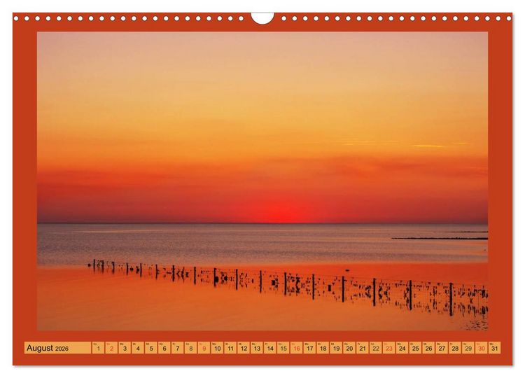 Produktbild: B&uuml;sum an der Nordsee (Wandkalender 2026 DIN A3 quer), CALVENDO Monatskalender