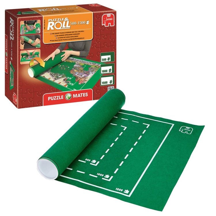 Produktbild: Puzzle Matte Jumbo Puzzle Mates and Roll 500 - 1500 Teile
