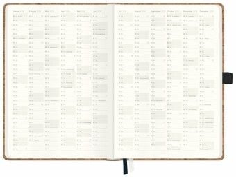 Produktbild: Wochen-Notiz-Timer Classic 26/27 A5 17 Monate [Fine Flowers Salbei]
