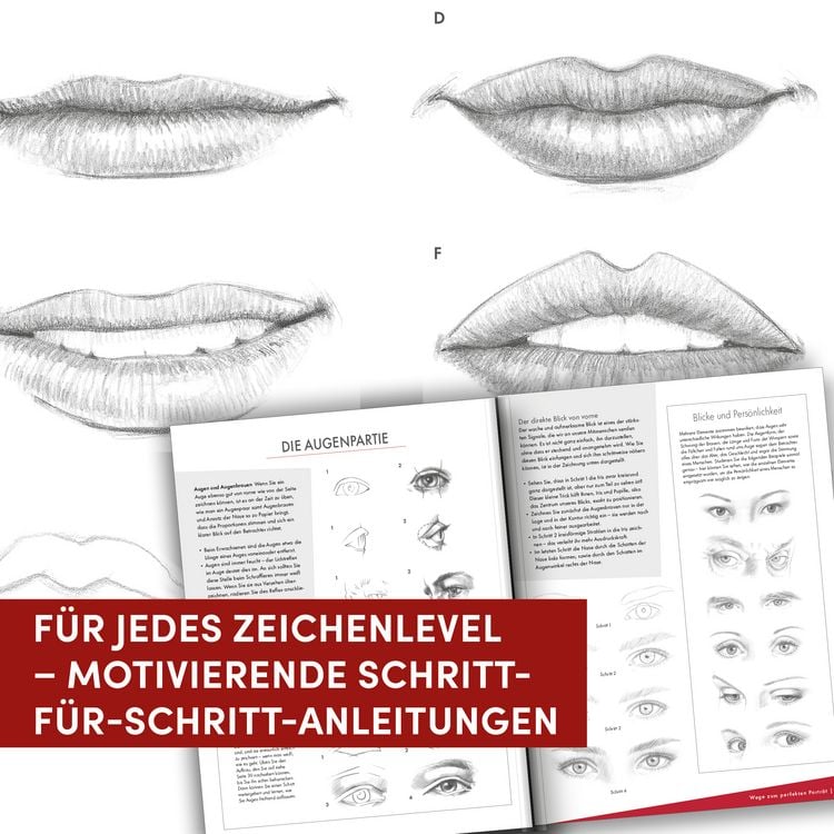 Produktbild: Die Kunst des Zeichnens Menschen. Die beste Zeichenschule