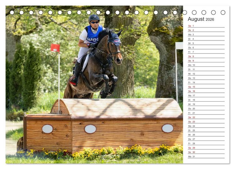 Produktbild: Die Buschreiter (Tischkalender 2026 DIN A5 quer), CALVENDO Monatskalender