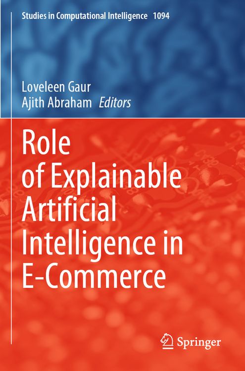 Produktbild: Role of Explainable Artificial Intelligence in E-Commerce
