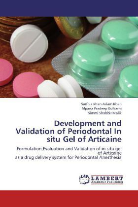 Produktbild: Aslam Khan, S: Development and Validation of Periodontal In