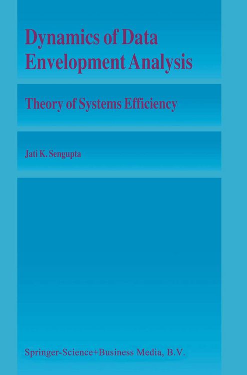 Produktbild: Dynamics of Data Envelopment Analysis
