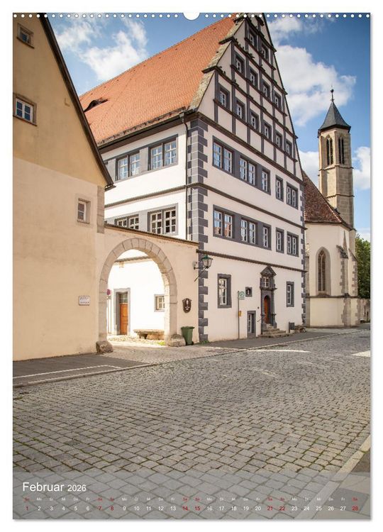 Produktbild: Rothenburg und Umgebung (Wandkalender 2026 DIN A2 hoch), CALVENDO Monatskalender