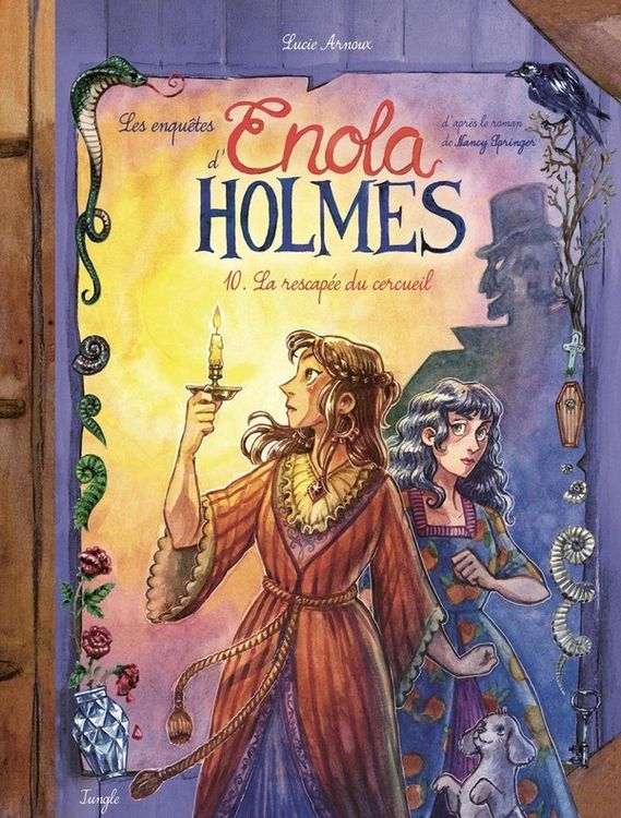 Produktbild: Les Enquetes D'Enola Holmes - Tome 10 la Rescapee du Cercueil