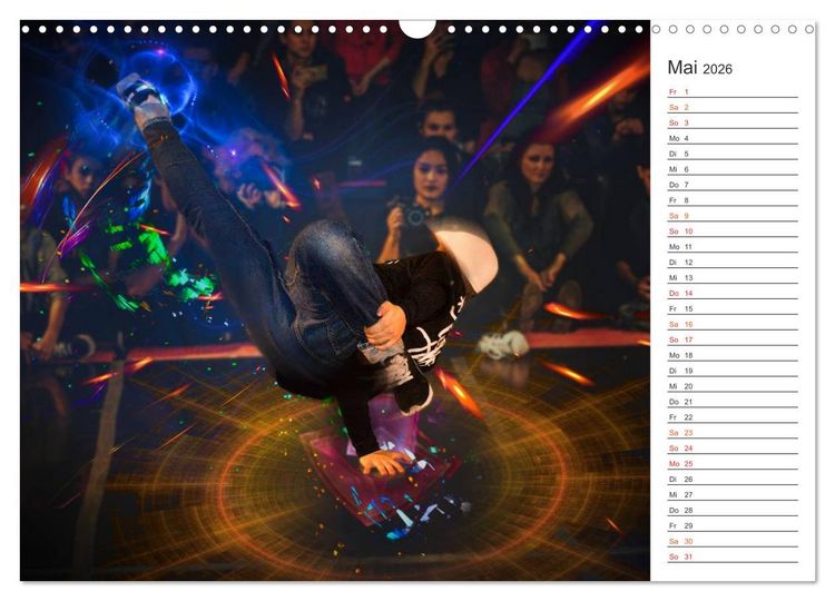 Produktbild: Break Dance B-boys & B-girls (Wandkalender 2026 DIN A3 quer), CALVENDO Monatskalender