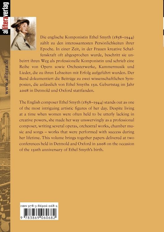 Produktbild: Felsensprengerin, Br&uuml;ckenbauerin, Wegbereiterin. Die Komponistin Ethel Smyth Rock Blaster, Bridge Builder, Road Paver: The Composer Ethel Smyth