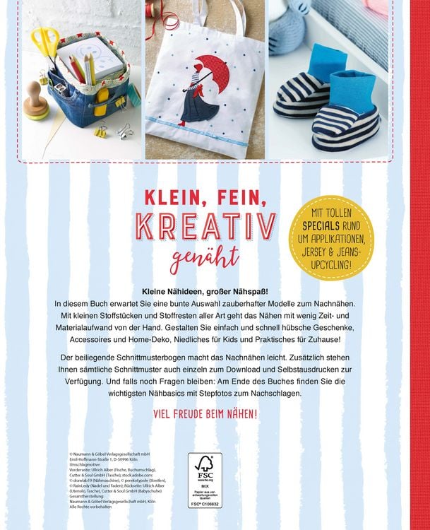 Produktbild: Klein, fein, kreativ gen&auml;ht