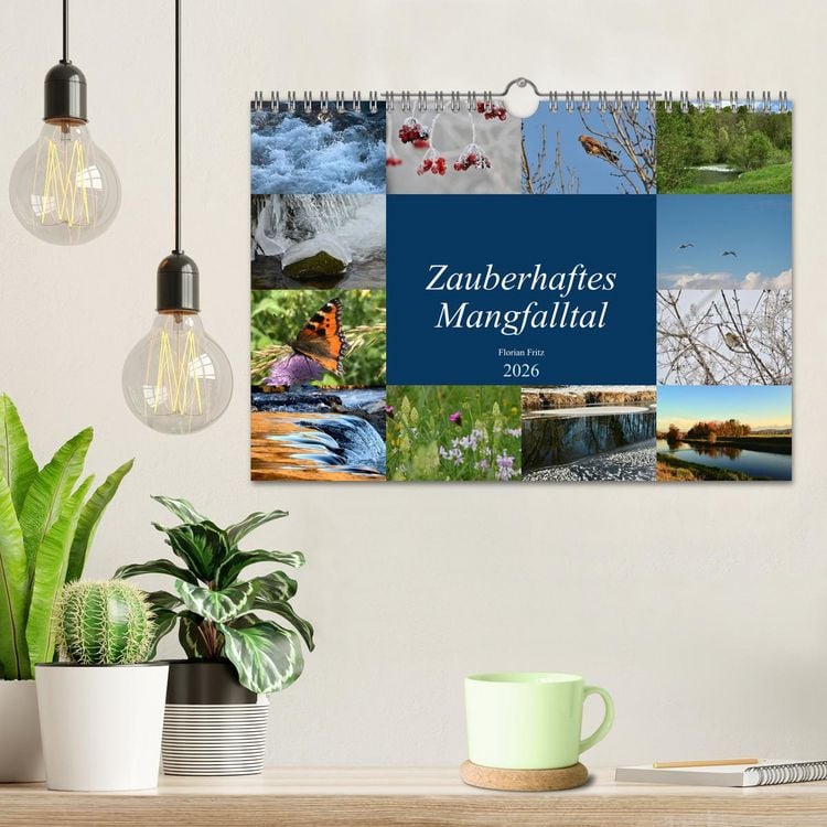 Produktbild: Zauberhaftes Mangfalltal (Wandkalender 2026 DIN A4 quer), CALVENDO Monatskalender