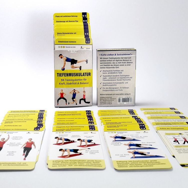 Produktbild: Trainingskarten: Tiefenmuskulatur