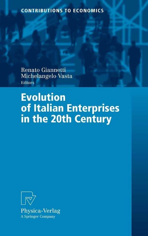 Produktbild: Evolution of Italian Enterprises in the 20th Century