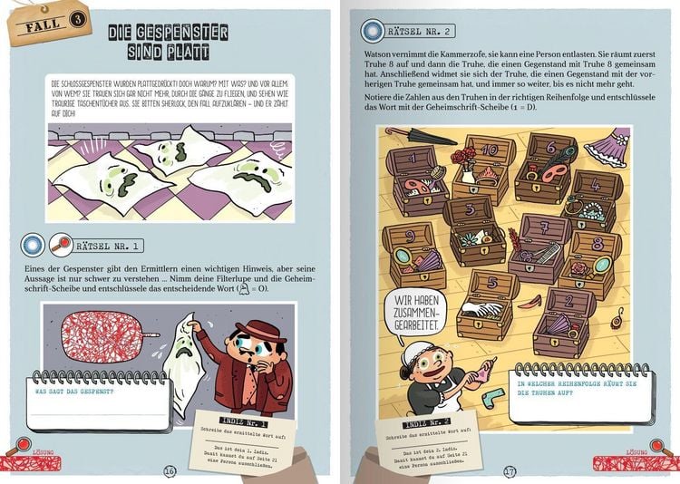 Produktbild: Die 10 fantastischen F&auml;lle des Sherlock Holmes f&uuml;r Kids