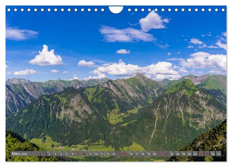 Produktbild: Faszination Oberallg&auml;u (Wandkalender 2026 DIN A4 quer), CALVENDO Monatskalender