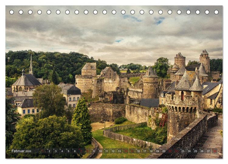 Produktbild: Magische Bretagne (Tischkalender 2026 DIN A5 quer), CALVENDO Monatskalender