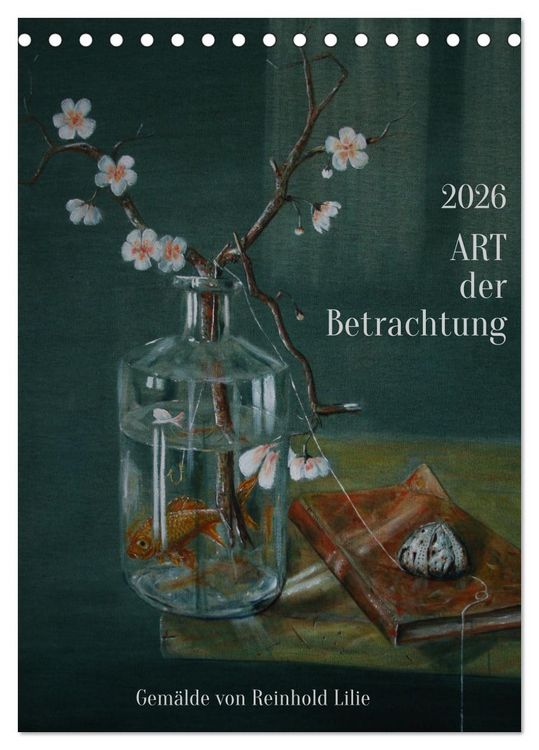 Produktbild: ART der Betrachtung (Tischkalender 2026 DIN A5 hoch), CALVENDO Monatskalender