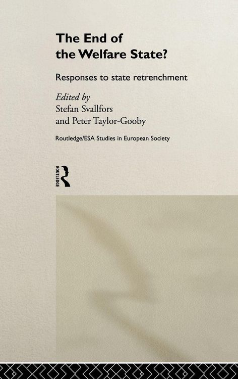 Produktbild: The End of the Welfare State?