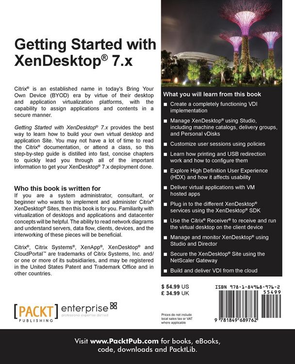 Produktbild: Getting Started with XenDesktop 7.x