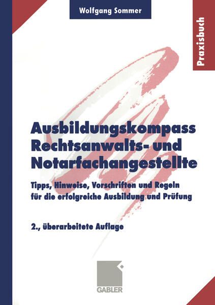 Produktbild: Ausbildungskompass Rechtsanwalts- und Notarfachangestellte