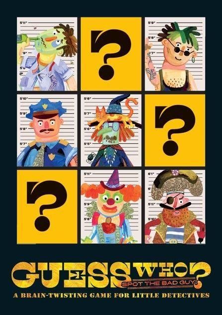 Produktbild: Guess Who?: Spot the Bad Guy - A Brain-Twisting Game for Little Detectives