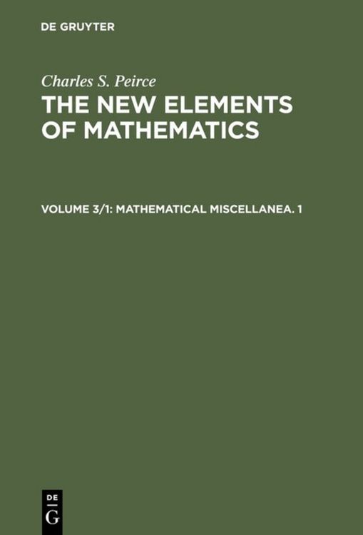 Produktbild: Mathematical Miscellanea. 1