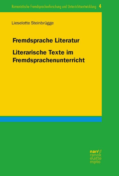 Produktbild: Fremdsprache Literatur