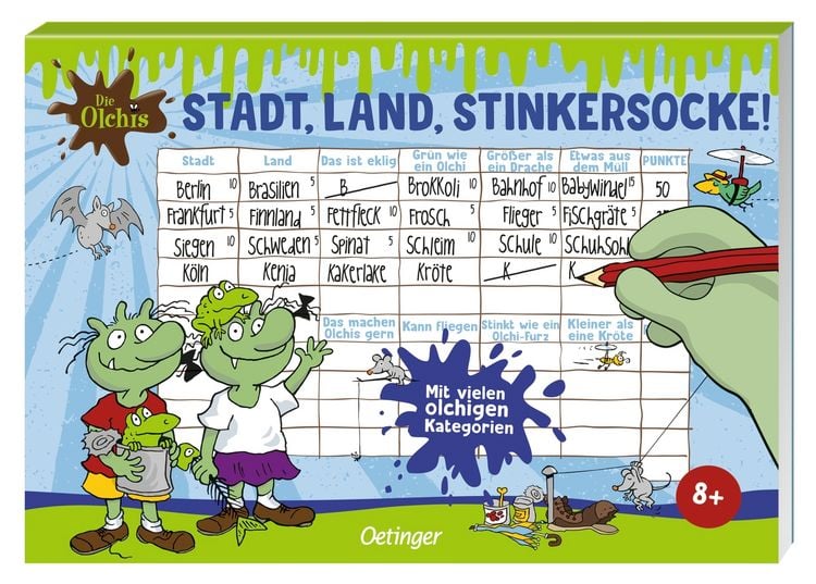 Produktbild: Die Olchis. Stadt, Land, Stinkersocke!