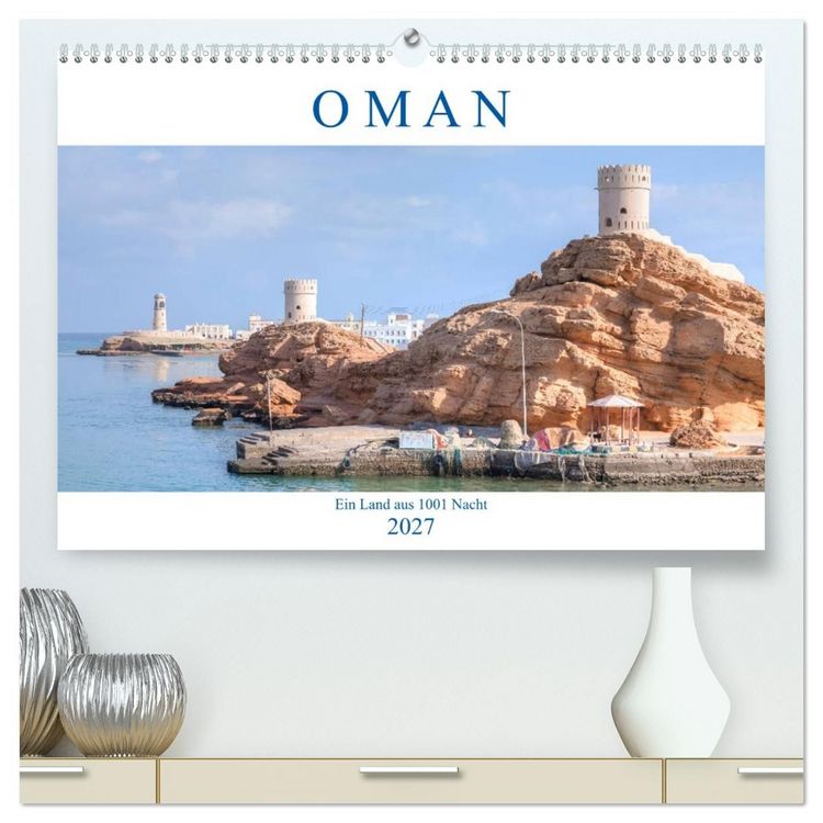 Produktbild: Oman - Ein Land aus 1001 Nacht (hochwertiger Premium Wandkalender 2027 DIN A2 quer), Kunstdruck in Hochglanz