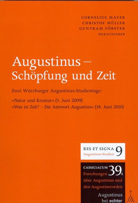 Produktbild: Augustinus - Schöpfung und Zeit
