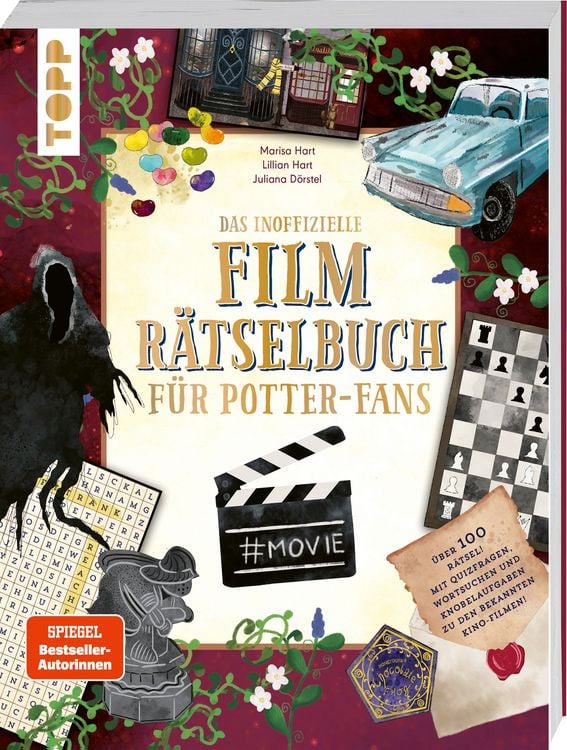 Produktbild: Das inoffizielle Film-Rätselbuch für Potter-Fans. Über 100 Rätsel, Quizfragen und Knobelaufgaben zu den Kino-Erfolgen