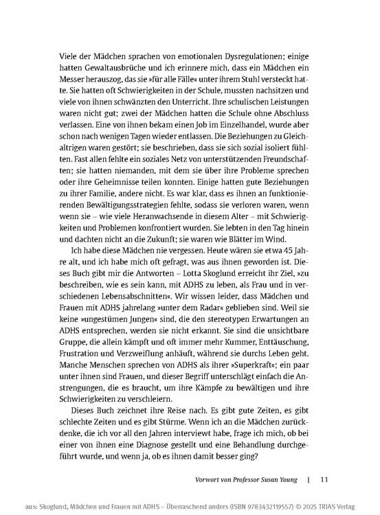 Produktbild: M&auml;dchen und Frauen mit ADHS