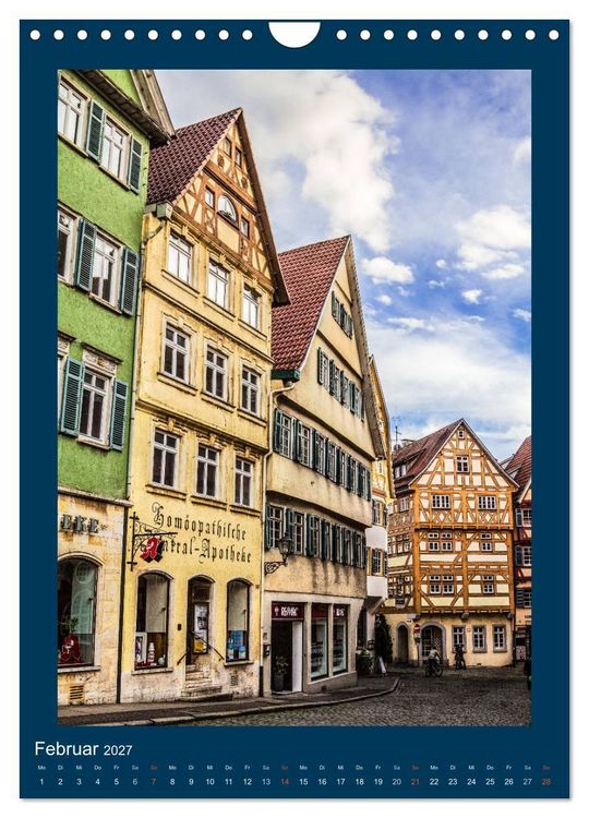 Produktbild: Esslingen am Neckar - Sehenswertes (Wandkalender 2027 DIN A4 hoch), CALVENDO Monatskalender