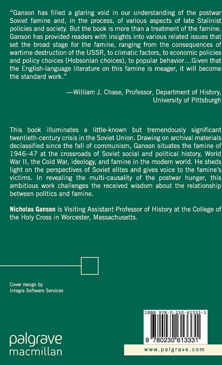 Produktbild: The Soviet Famine of 1946-47 in Global and Historical Perspective