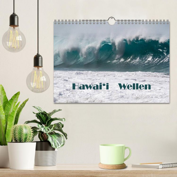 Produktbild: Hawai'i Wellen (Wandkalender 2026 DIN A4 quer), CALVENDO Monatskalender