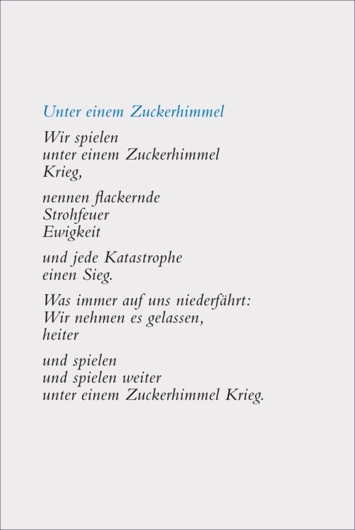 Produktbild: Unter einem Zuckerhimmel