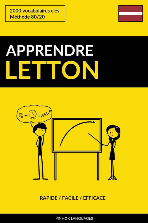 Produktbild: Apprendre le letton: Rapide / Facile / Efficace: 2000 vocabulaires cles