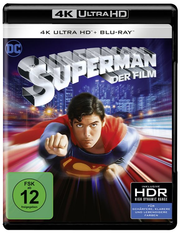 Produktbild: Superman: The Movie (1978) (4K Ultra HD) (+ Blu-ray 2D)
