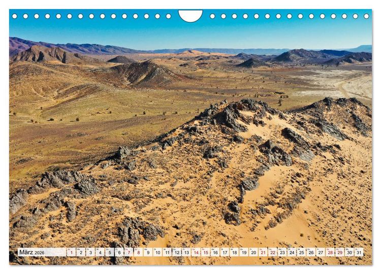 Produktbild: Marokko - Faszinierende Landschaften und traditionelle Bauwerke von oben (Wandkalender 2026 DIN A4 quer), CALVENDO Monatskalender