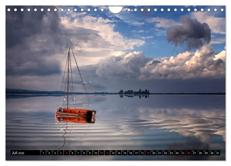 Produktbild: Steinhuder Meer - Steinhude (Wandkalender 2026 DIN A4 quer), CALVENDO Monatskalender