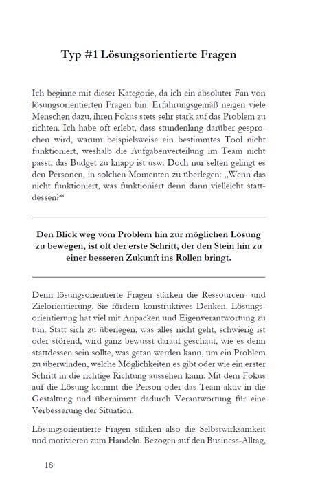 Produktbild: Systemische Fragetechniken gekonnt im Business-Alltag anwenden | Besser f&uuml;hren & kommunizieren mit dem Praxisbuch f&uuml;r Fach- & F&uuml;hrungskr&auml;fte