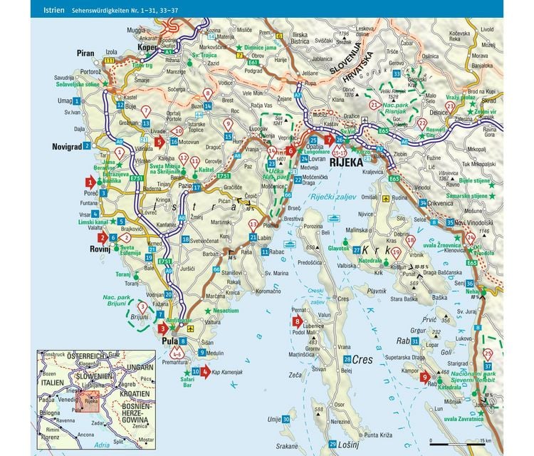 Produktbild: ADAC Reisef&uuml;hrer Istrien und Kvarner-Bucht