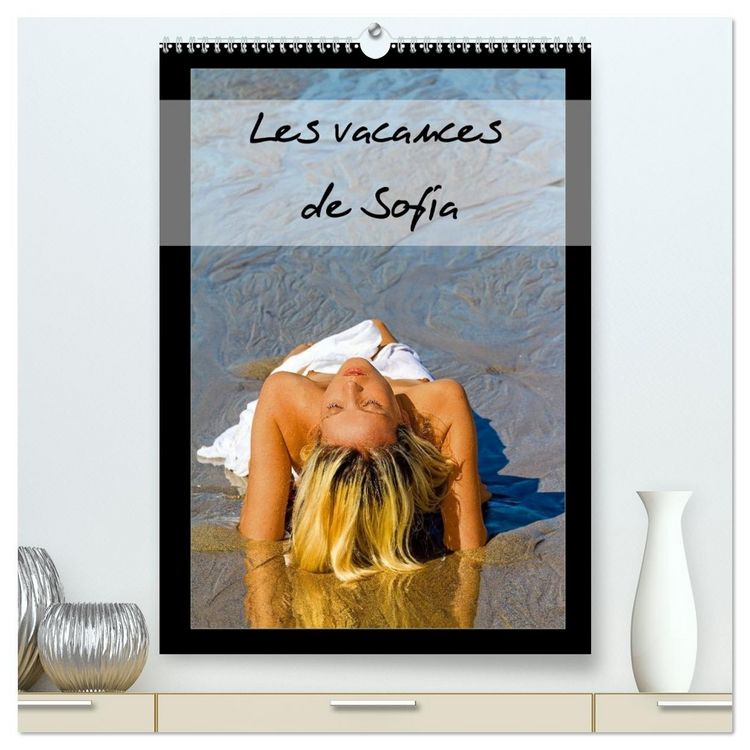 Produktbild: Les vacances de Sofia (Calendrier mural 2026 DIN A2 horizontal) calendrier de bureau